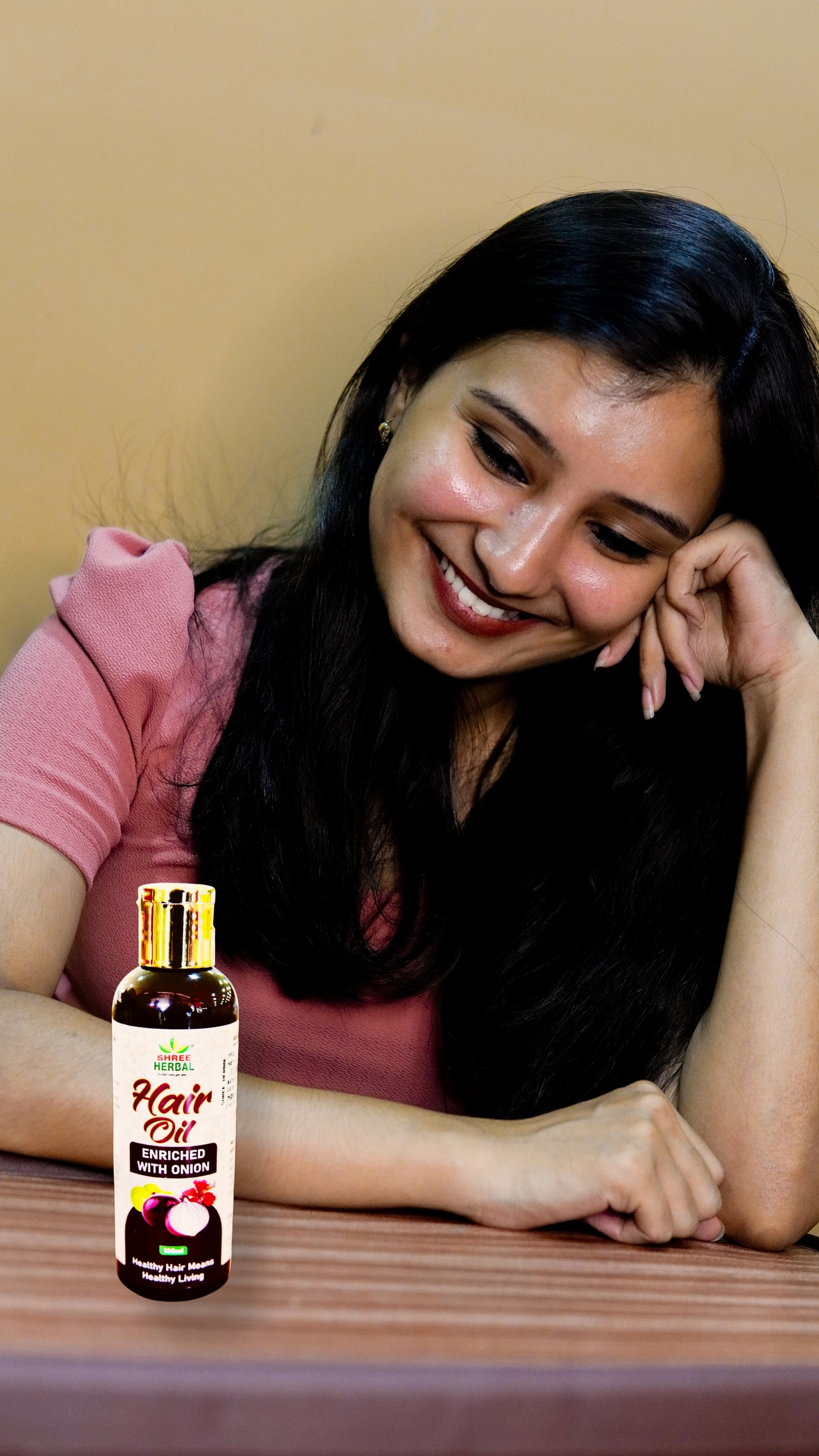 Hair Oil Enriched with Onion