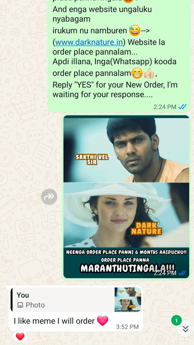 WhatsApp proof