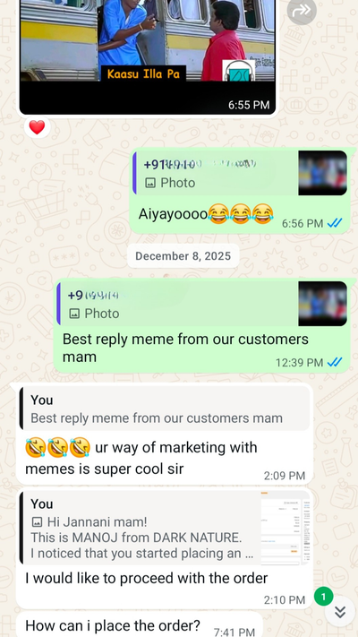 WhatsApp proof
