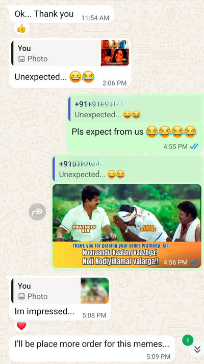 WhatsApp proof