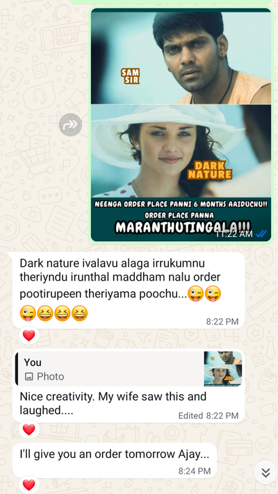 WhatsApp proof