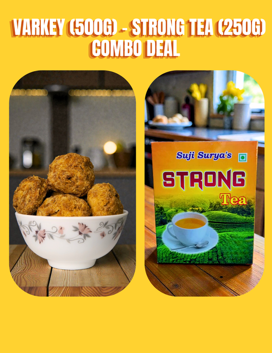 Varkey (500g) & Strong Tea (250g) Combo Deal